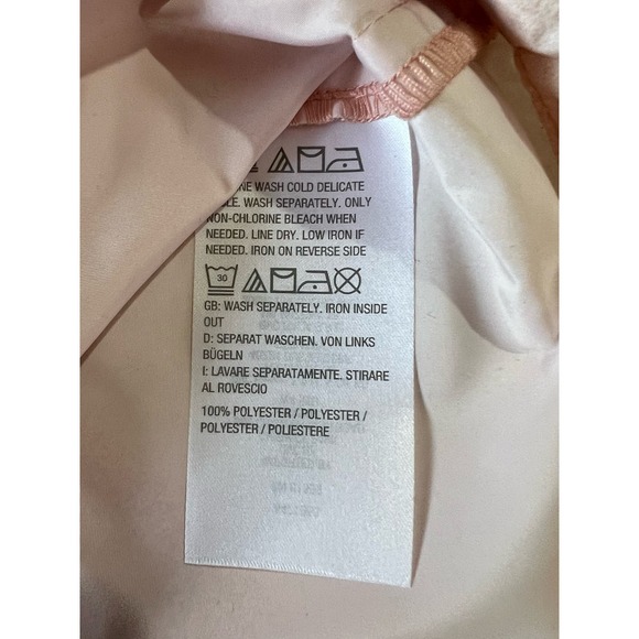 Centigrade Water Resistant Hooded Zip Front Rain Jacket ROSE TIE-DYE SIZE M NWOT - Picture 5 of 7